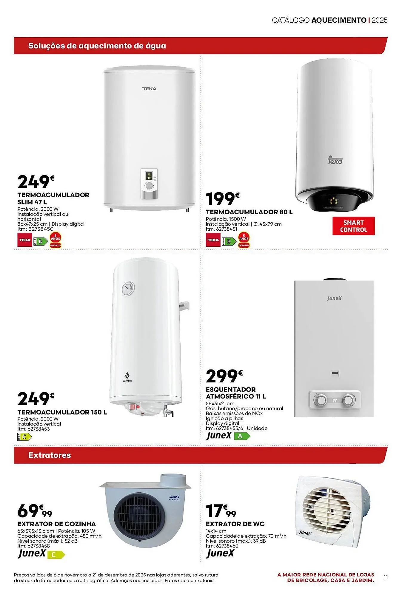 Folheto Folheto Bricomarché de 6 de novembro até 21 de dezembro 2025 - Pagina 11