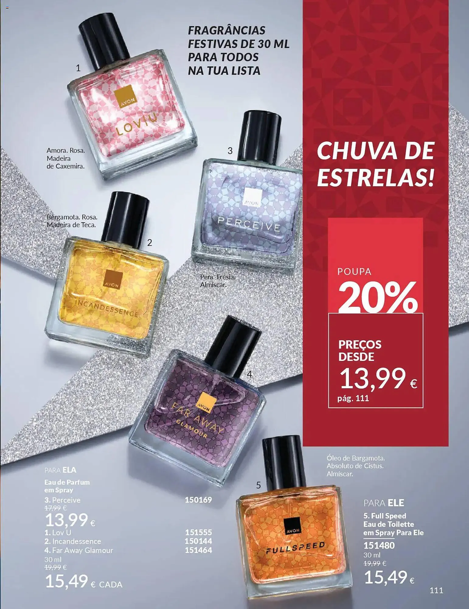 Folheto Catálogo Avon de 1 de dezembro até 1 de janeiro 2026 - Pagina 113