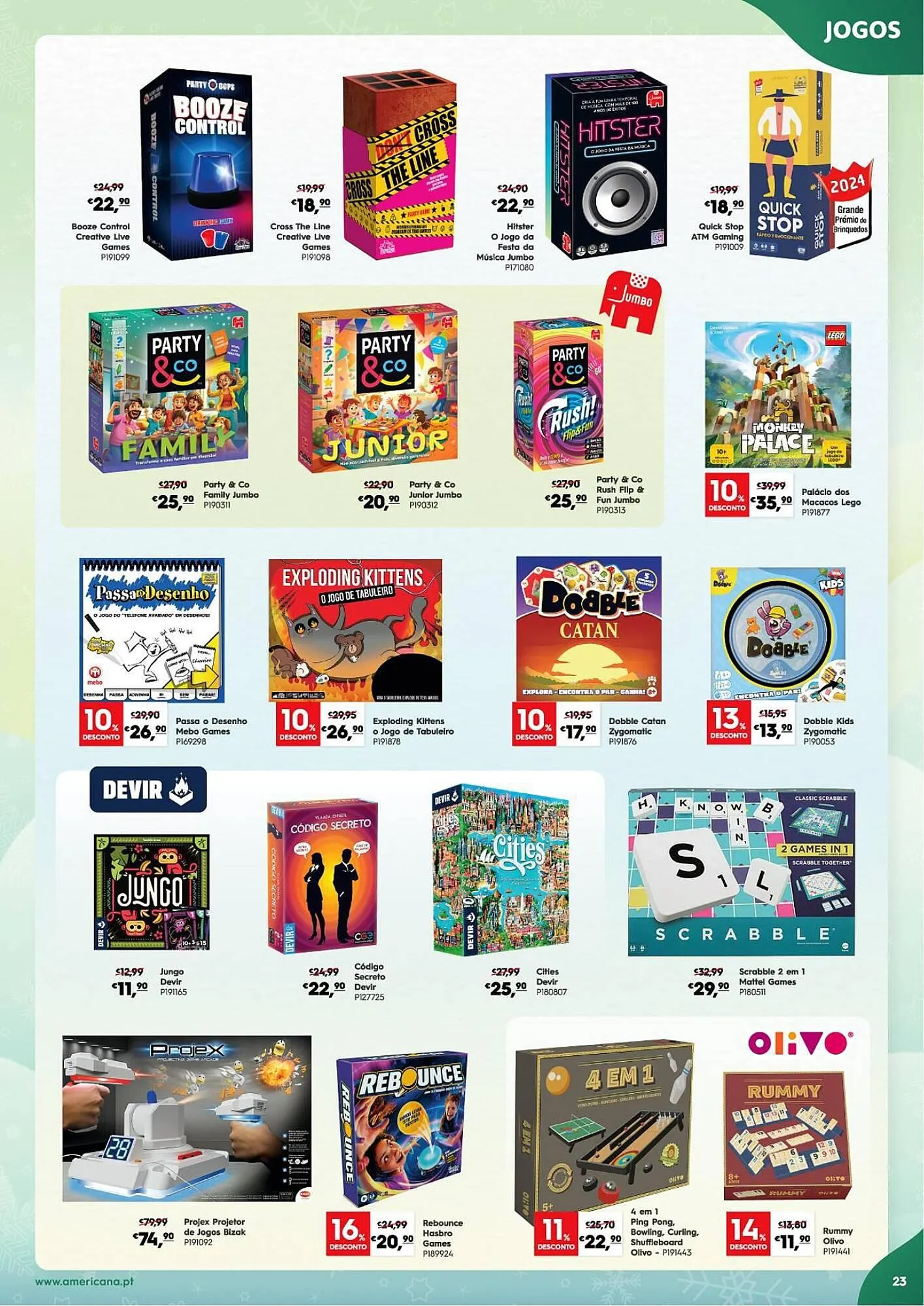 Folheto Catálogo Americana de 11 de novembro até 24 de dezembro 2025 - Pagina 23