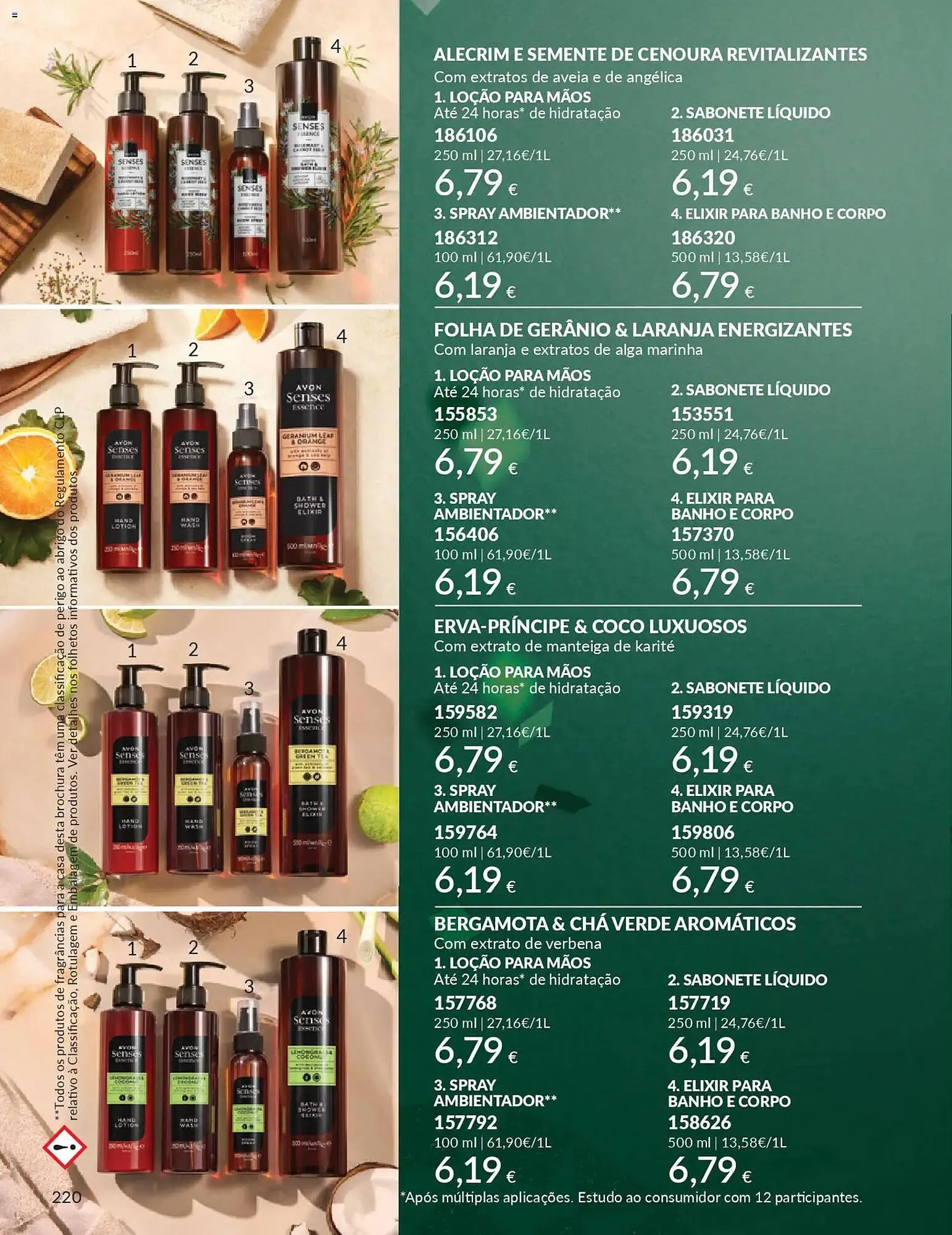 Folheto Catálogo Avon de 1 de dezembro até 1 de janeiro 2026 - Pagina 224