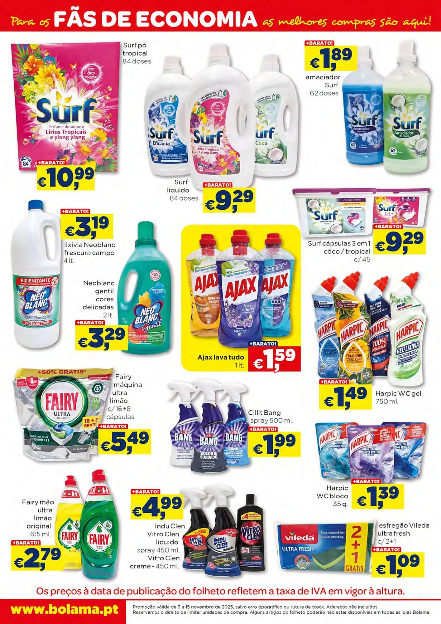 Folheto Folheto Bolama de 3 de novembro até 15 de novembro 2023 - Pagina 12