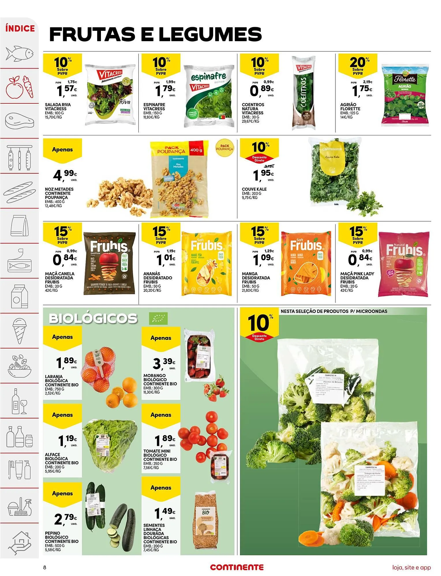Folheto Folheto Continente de 21 de abril até 27 de abril 2026 - Pagina 8