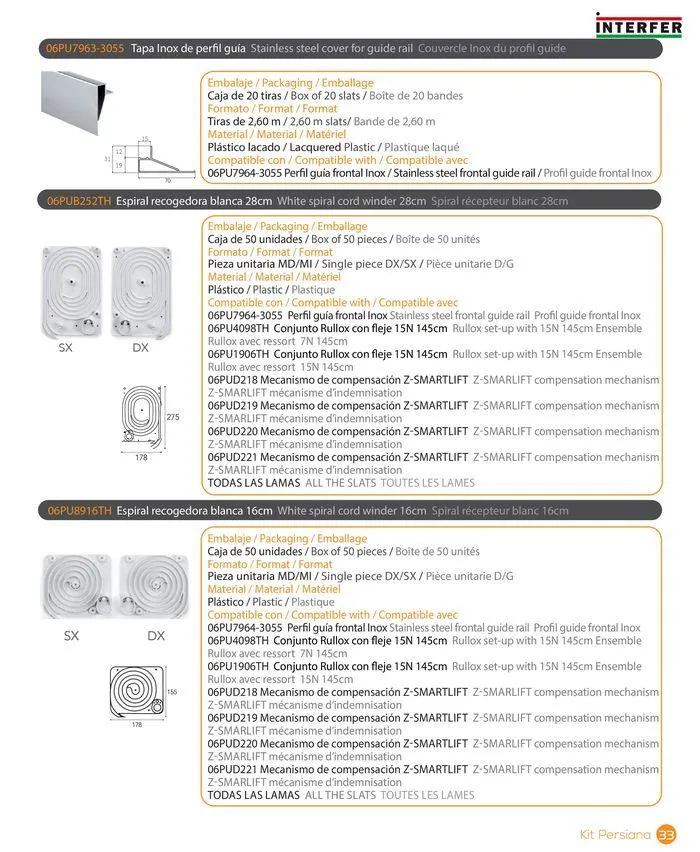 Folheto  Cataleg Persianas  de 3 de janeiro até 31 de dezembro 2025 - Pagina 35