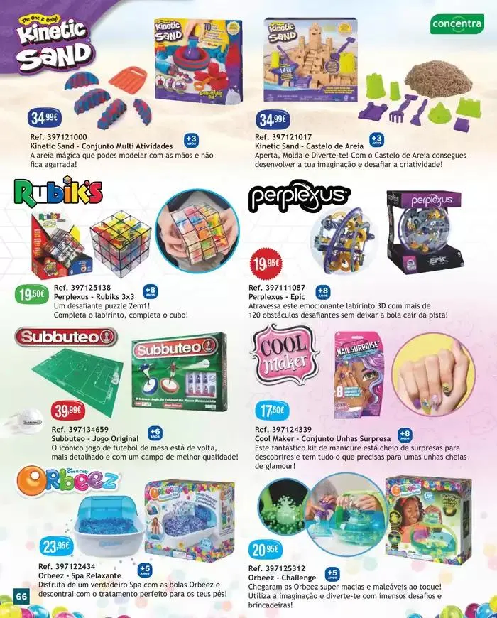 Folheto Catálogo De Brinquedos de 3 de dezembro até 31 de dezembro 2024 - Pagina 66