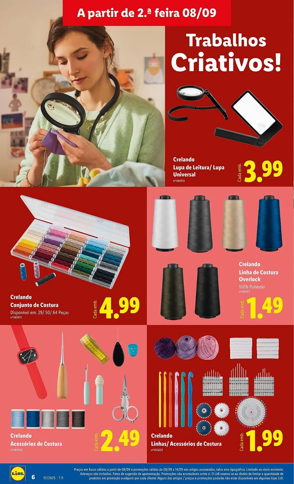 Folheto Folheto Lidl de 8 de setembro até 14 de setembro 2025 - Pagina 6