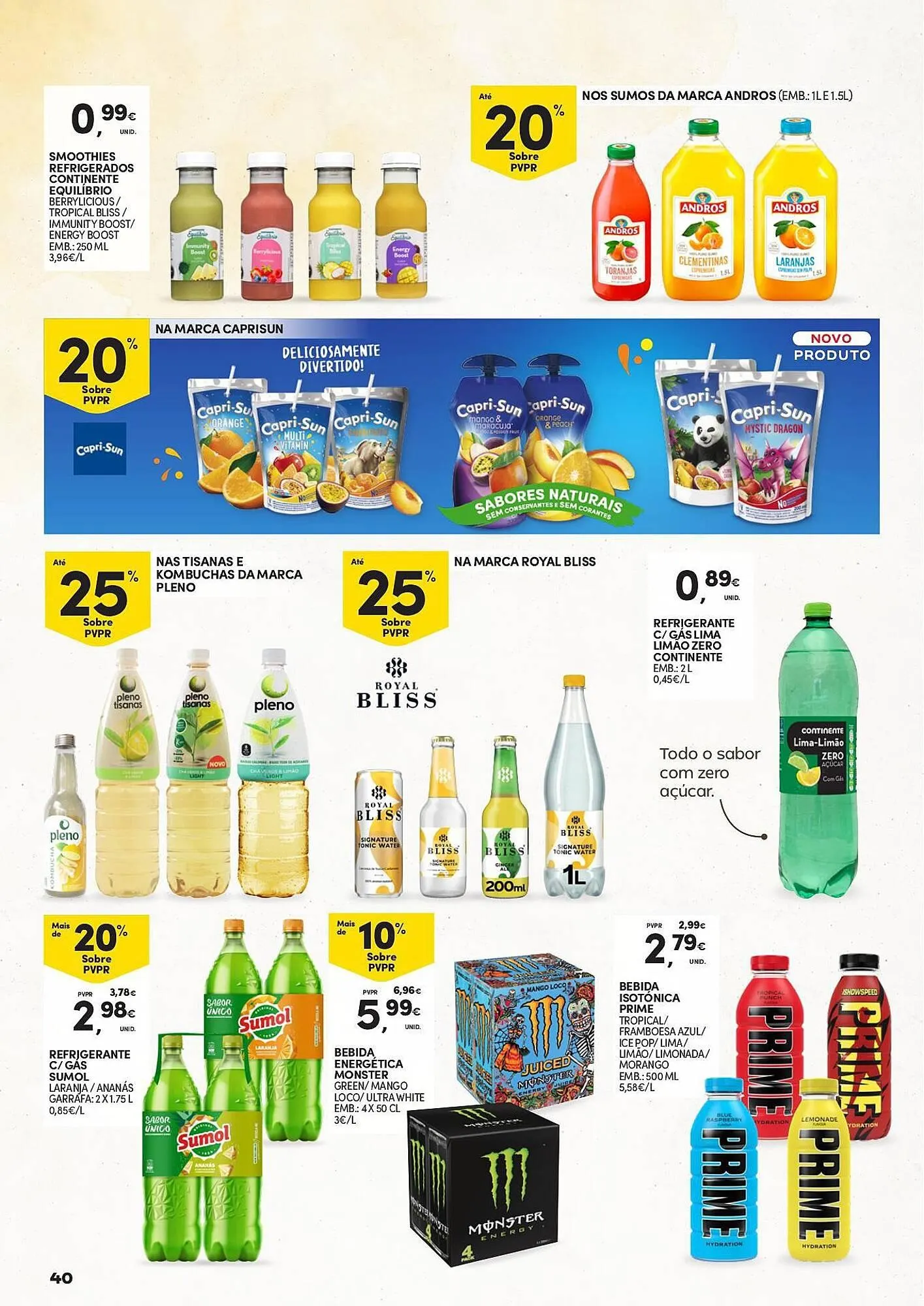 Folheto Folheto Continente de 24 de junho até 10 de agosto 2025 - Pagina 40