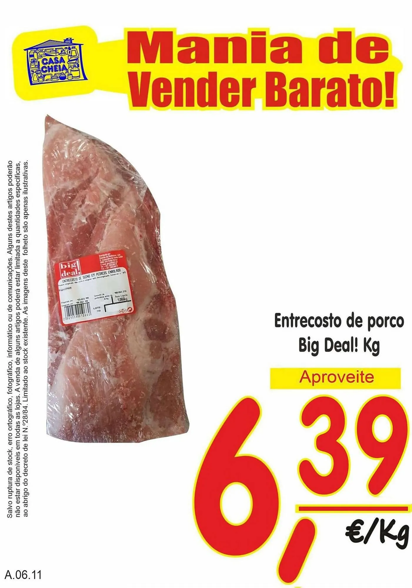 Folheto Folheto Casa Cheia de 6 de junho até 12 de junho 2025 - Pagina 1