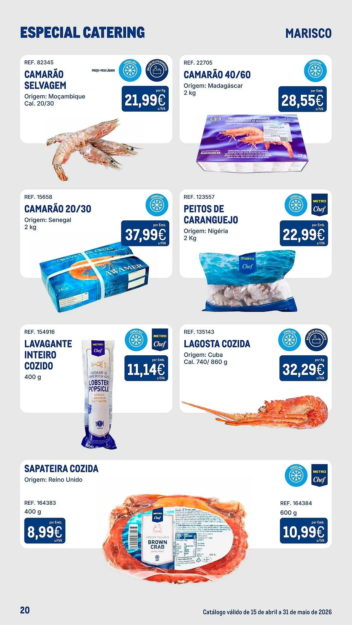 Folheto Catálogo Makro de 16 de abril até 31 de maio 2026 - Pagina 20