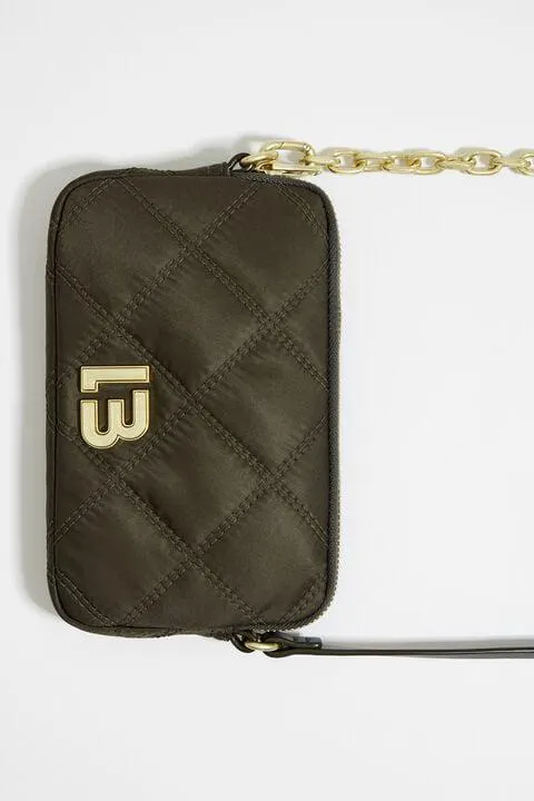 Minimala acolchoada nylon verde