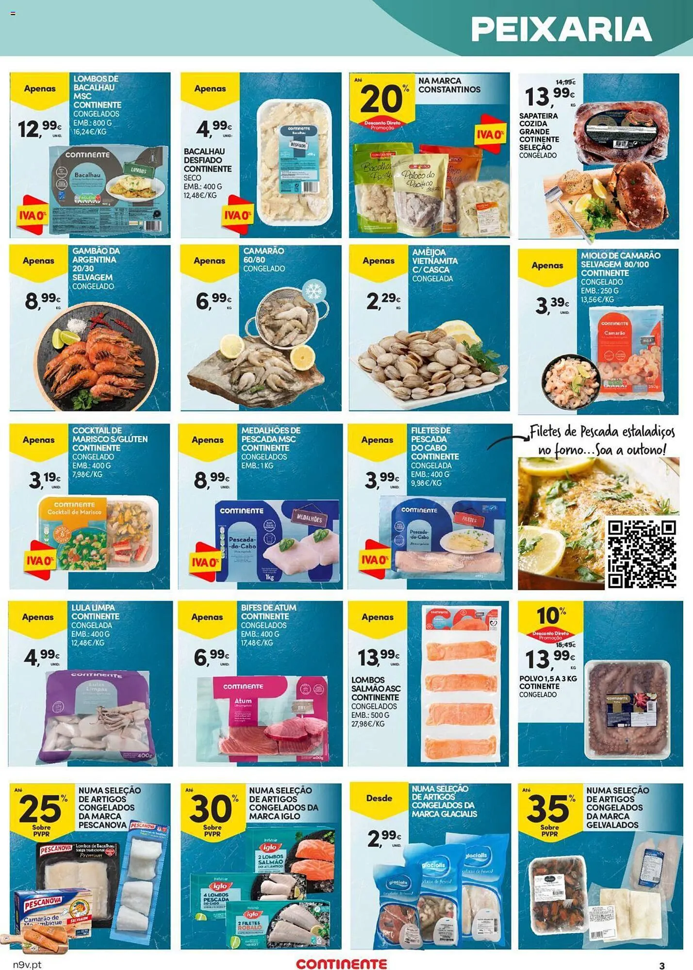 Folheto Folheto Continente de 12 de outubro até 25 de outubro 2023 - Pagina 3