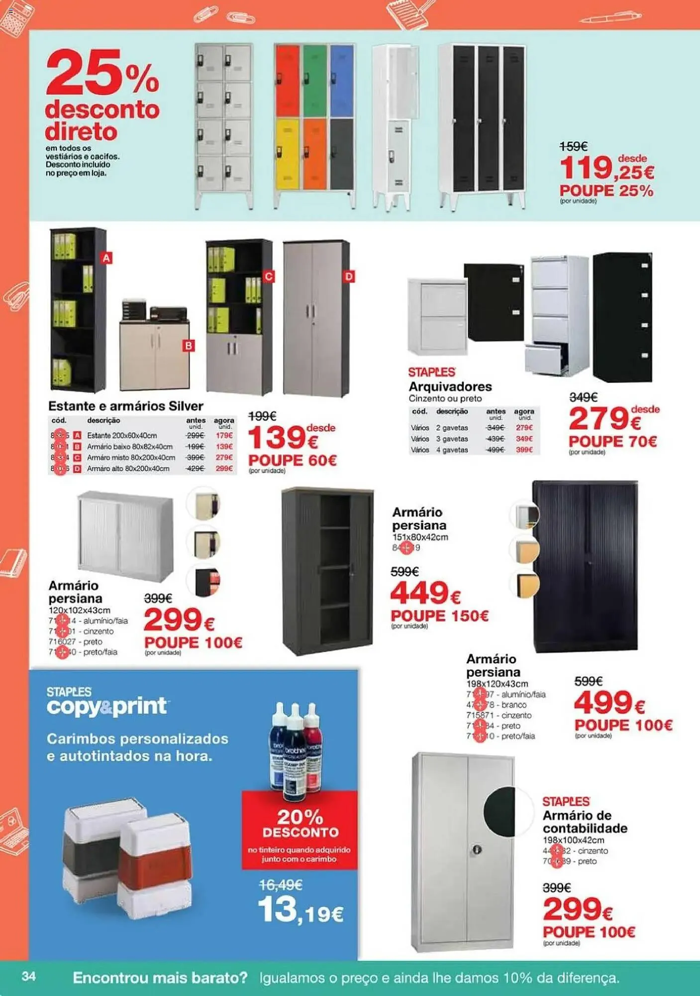 Folheto Folheto Staples de 5 de janeiro até 16 de fevereiro 2026 - Pagina 34