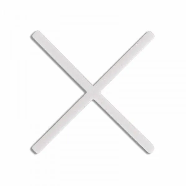 Cruzetas p/juntas Rubi 1mm (300 uni) 02911