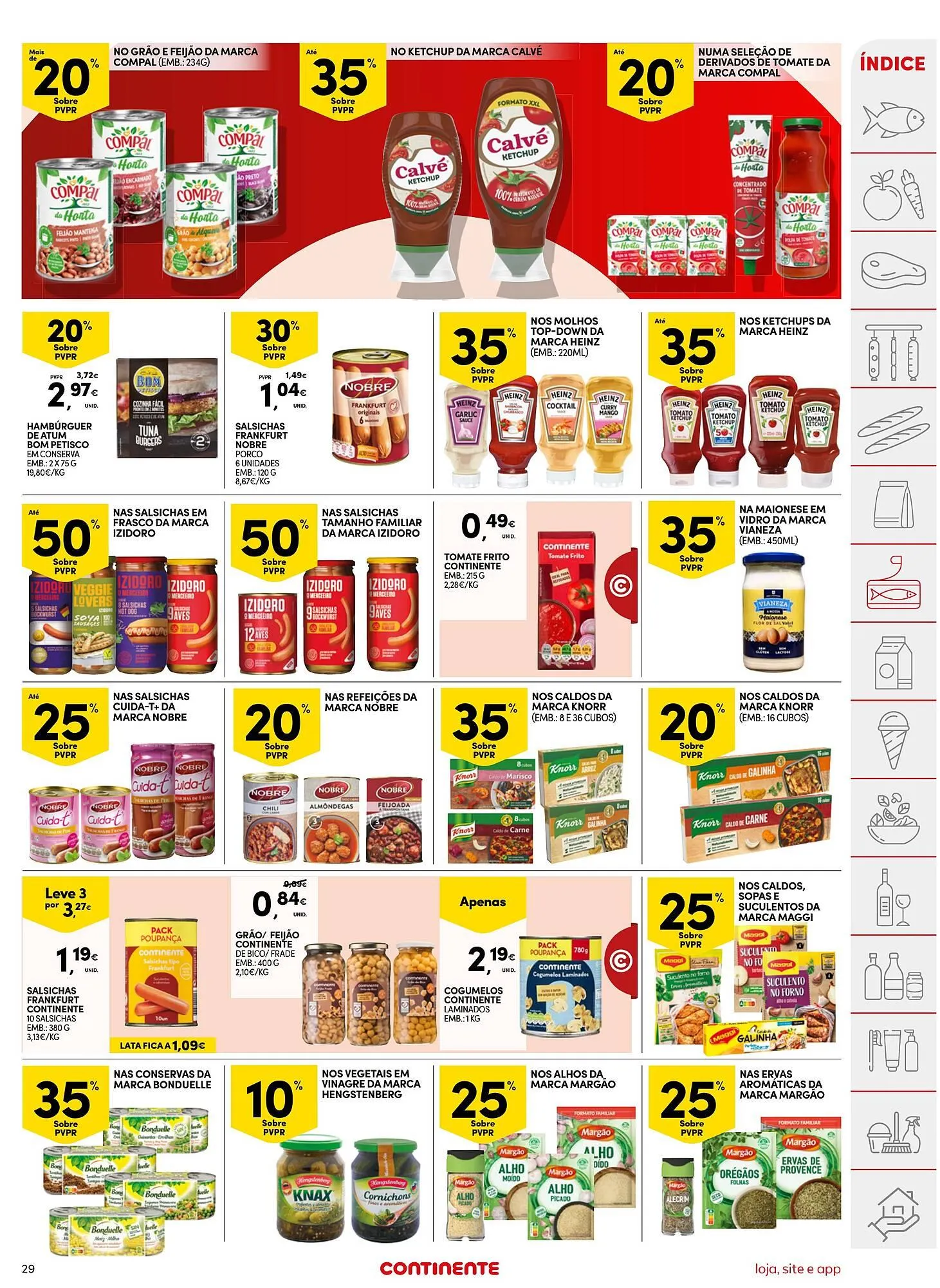 Folheto Folheto Continente de 10 de março até 16 de março 2026 - Pagina 29