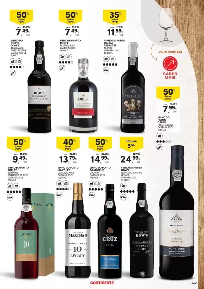 Folheto Queijos, Enchidos e Vinhos de 21 de janeiro até 9 de fevereiro 2025 - Pagina 47