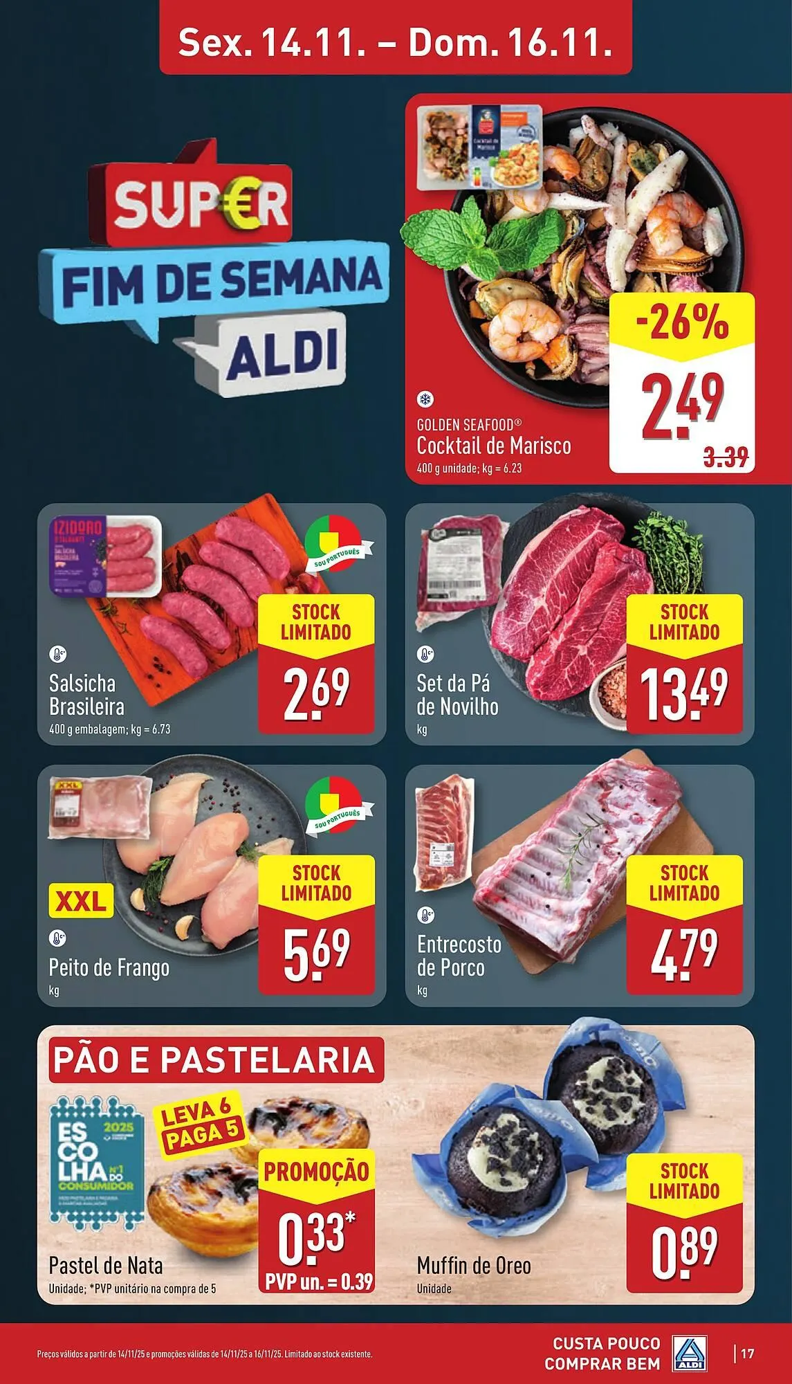 Folheto Folheto ALDI de 10 de novembro até 16 de novembro 2025 - Pagina 17