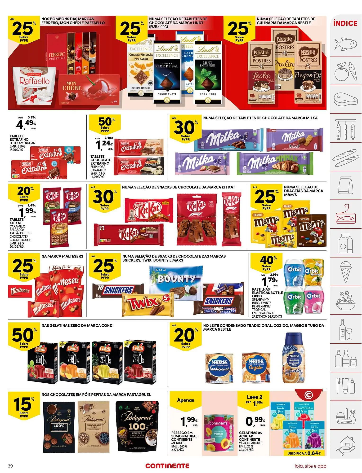 Folheto Folheto Continente de 21 de abril até 27 de abril 2026 - Pagina 29