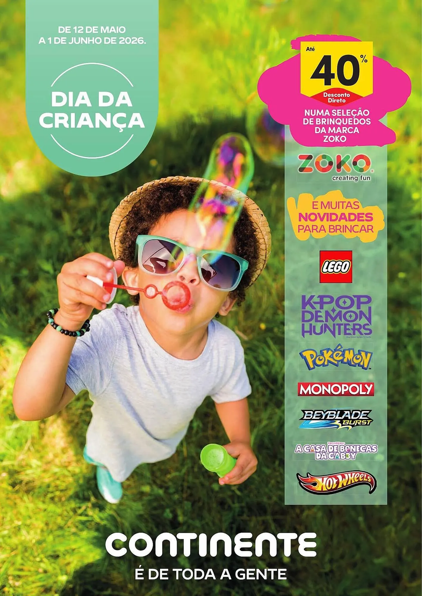 Folheto Folheto Continente de 12 de maio até 1 de junho 2026 - Pagina 1