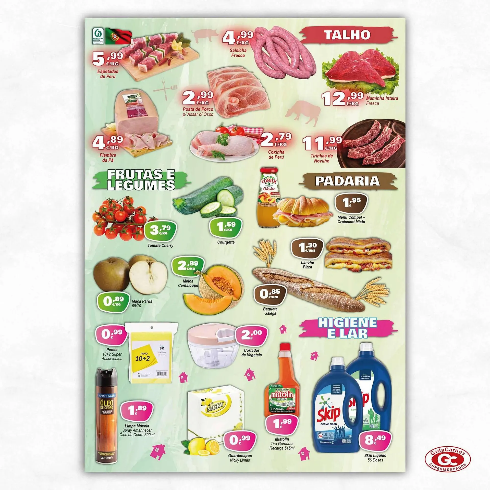 Folheto Folheto GidaCarnes Supermercados de 11 de março até 24 de março 2026 - Pagina 3