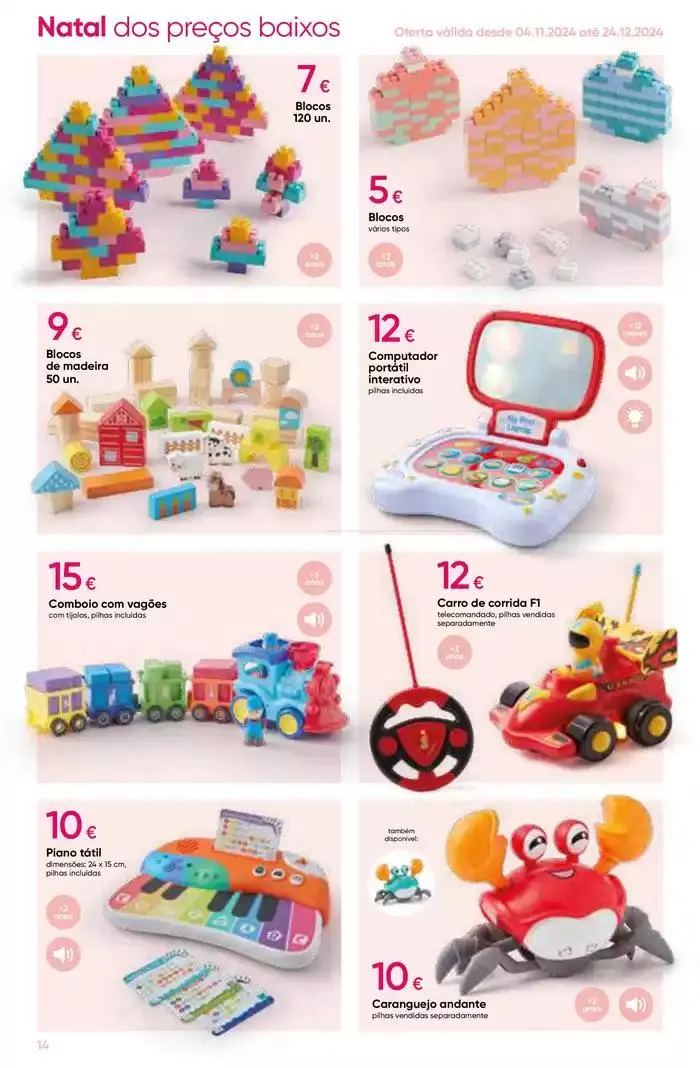 Folheto Catalogo de natal de 4 de novembro até 24 de dezembro 2024 - Pagina 14
