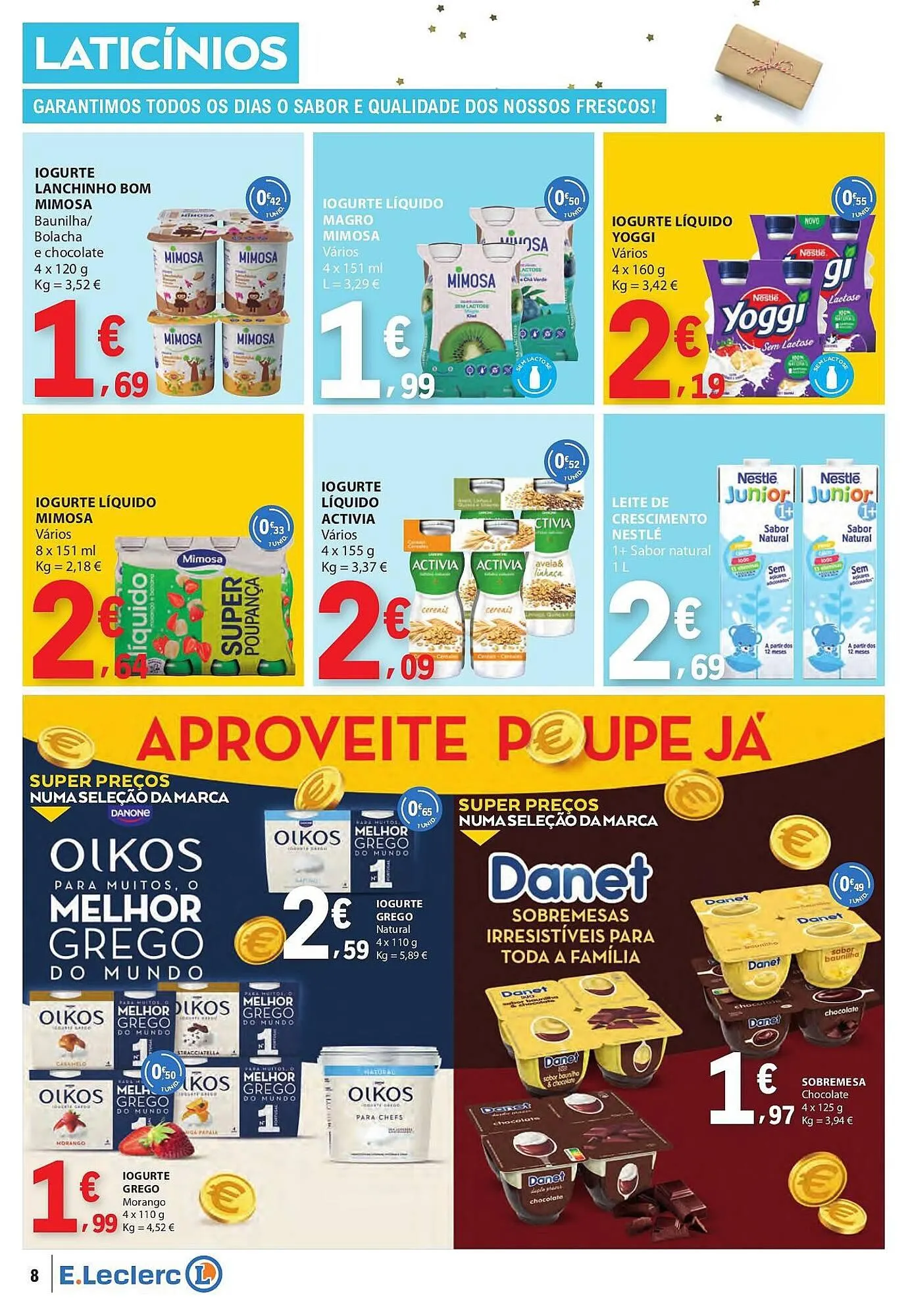 Folheto Folheto E.Leclerc de 13 de novembro até 19 de novembro 2025 - Pagina 8