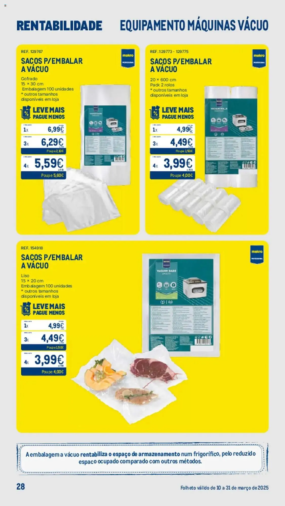 Folheto Folheto Makro de 10 de março até 31 de março 2025 - Pagina 28