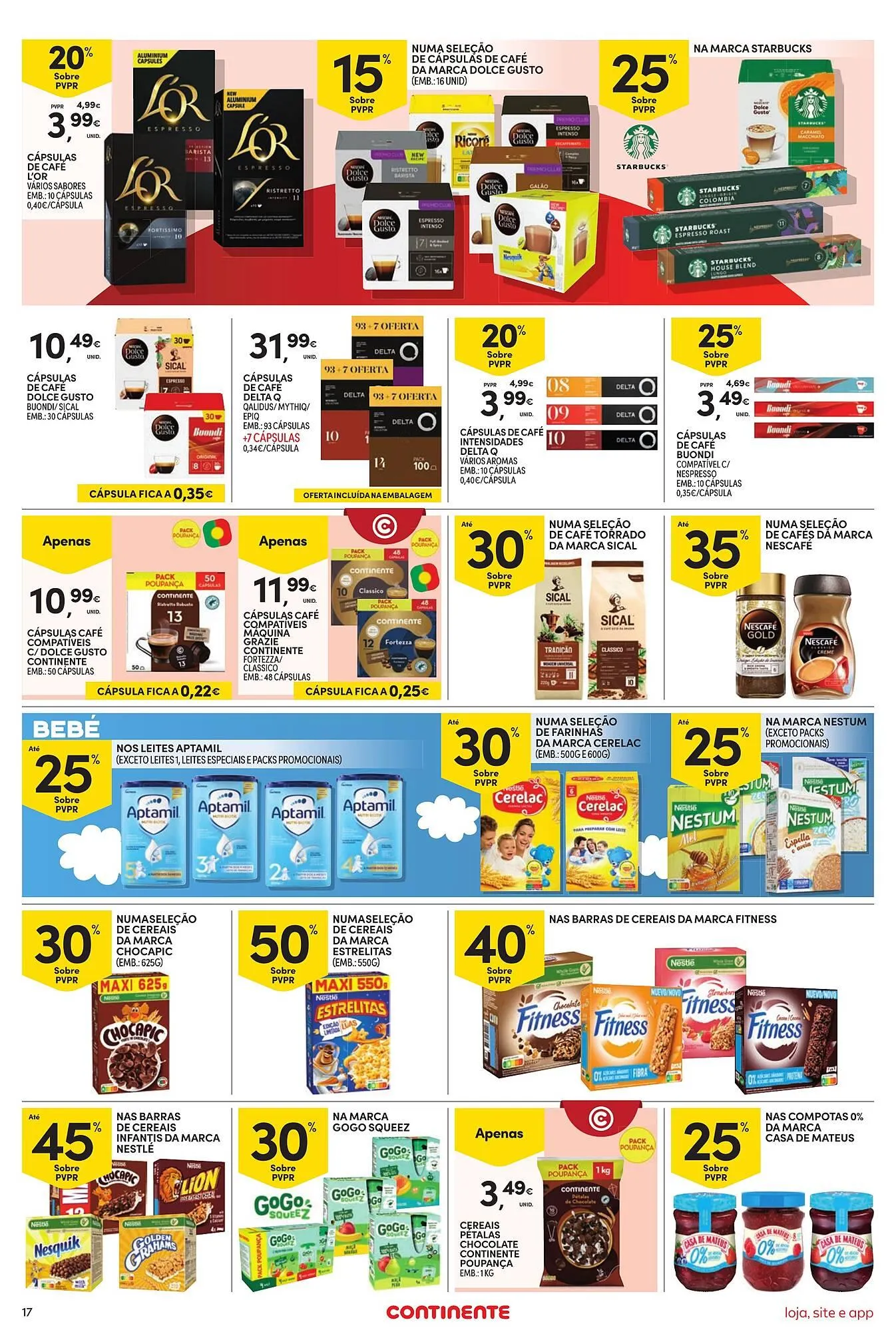 Folheto Folheto Continente Bom dia de 30 de setembro até 6 de outubro 2025 - Pagina 17