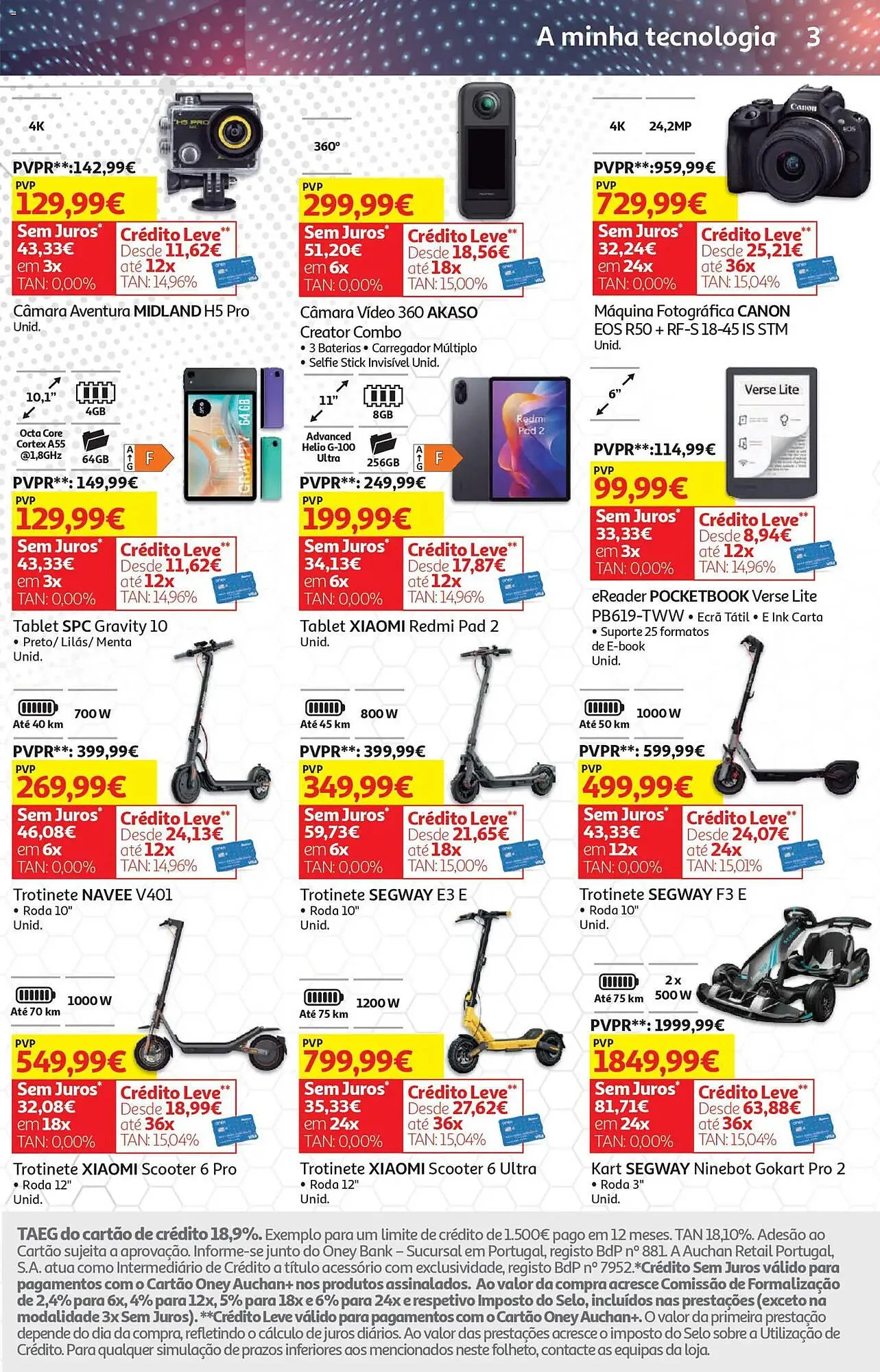 Folheto Folheto Auchan de 6 de abril até 21 de abril 2026 - Pagina 34