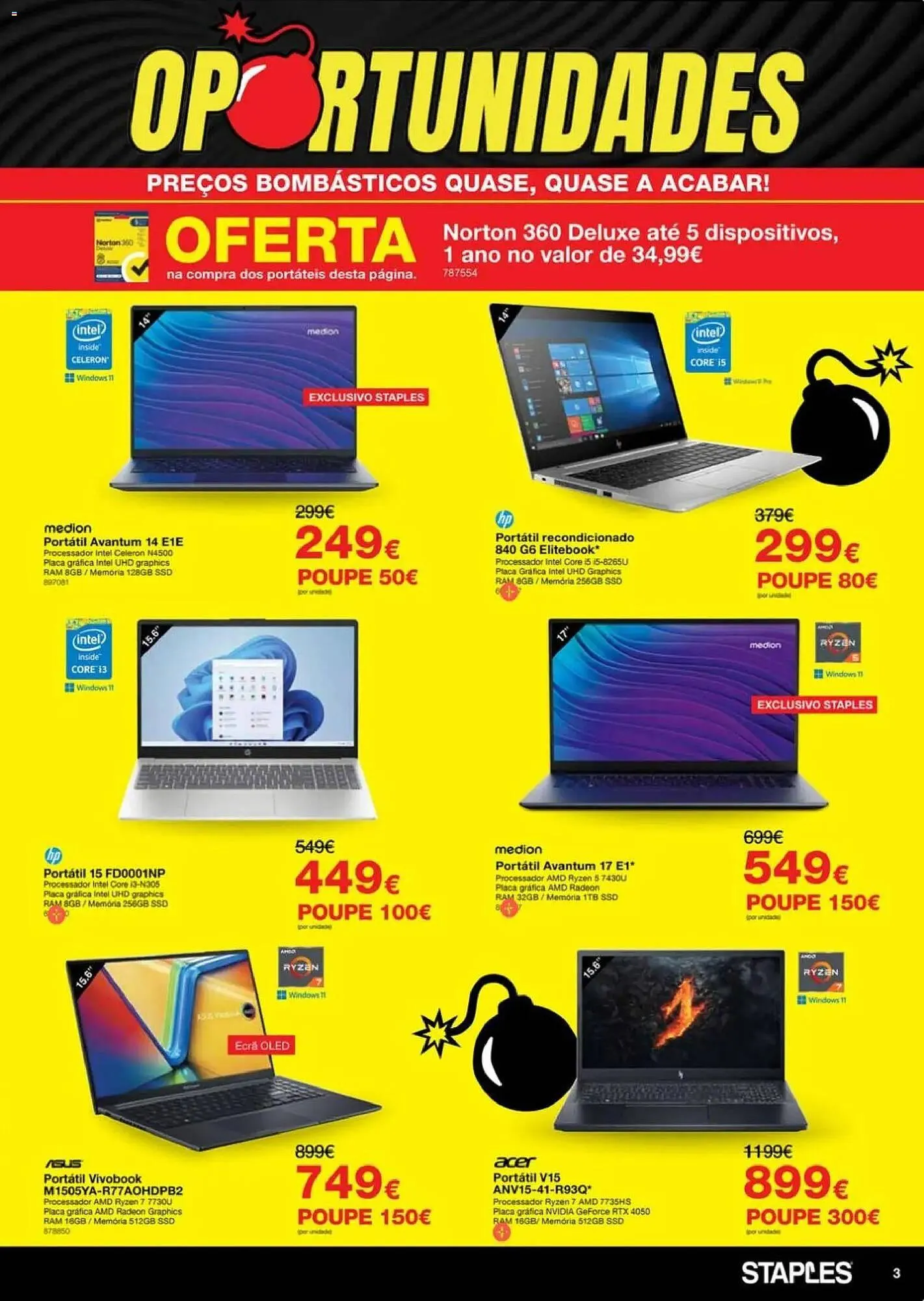 Folheto Folheto Staples de 19 de fevereiro até 5 de março 2026 - Pagina 3