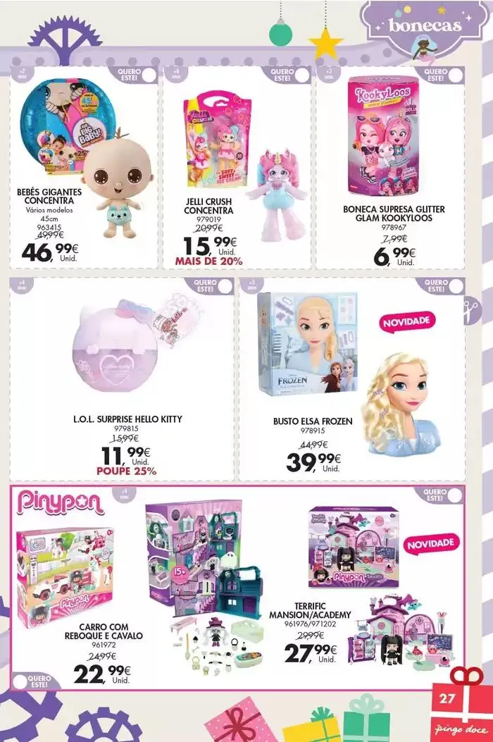 Folheto Descubra ofertas atrativas de 20 de novembro até 6 de janeiro 2025 - Pagina 19