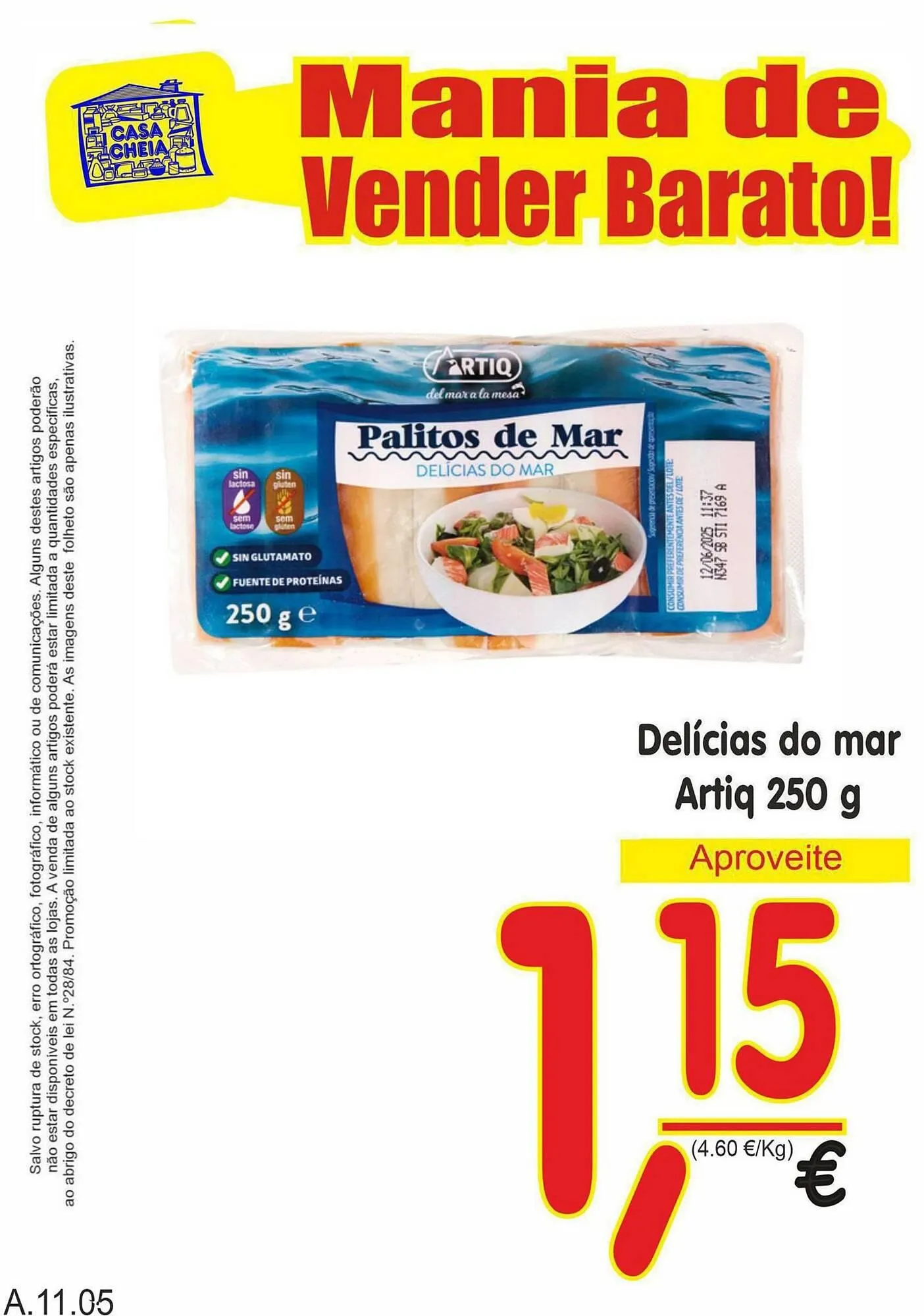 Folheto Folheto Casa Cheia de 4 de novembro até 17 de novembro 2025 - Pagina 1