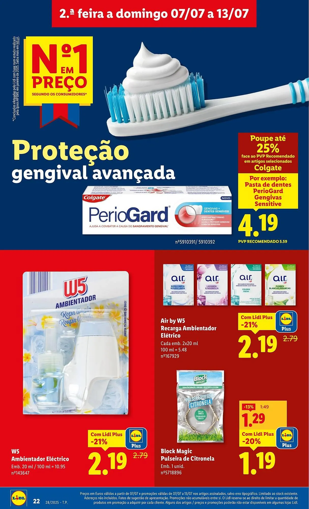 Folheto Folheto Lidl de 7 de julho até 13 de julho 2025 - Pagina 22