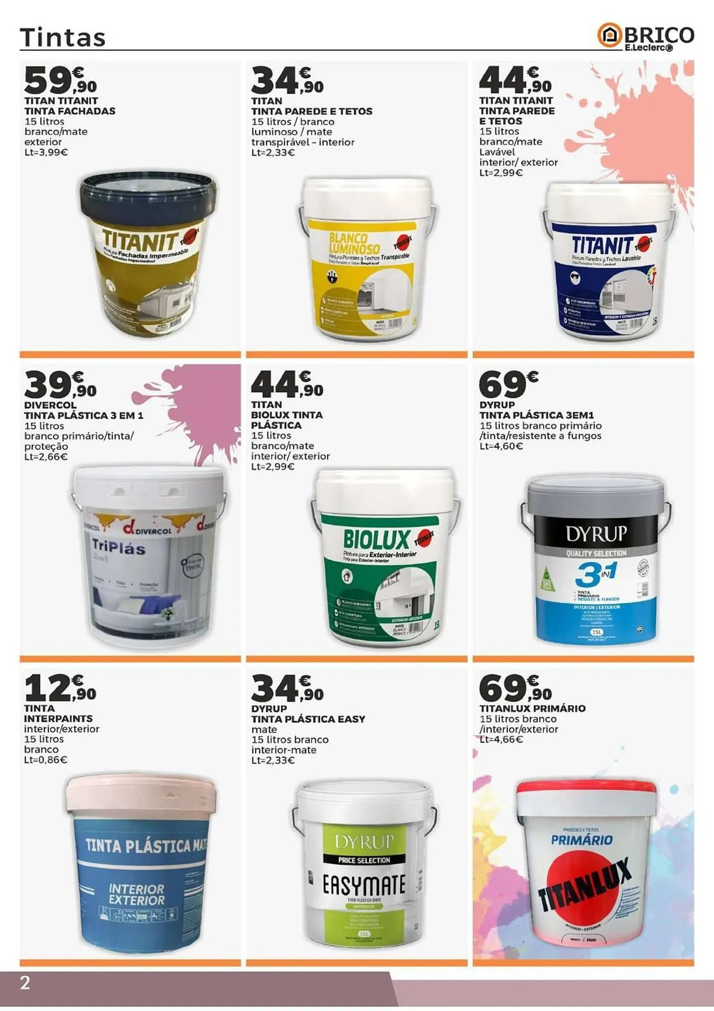 Folheto Folheto E.Leclerc de 31 de março até 20 de abril 2025 - Pagina 2
