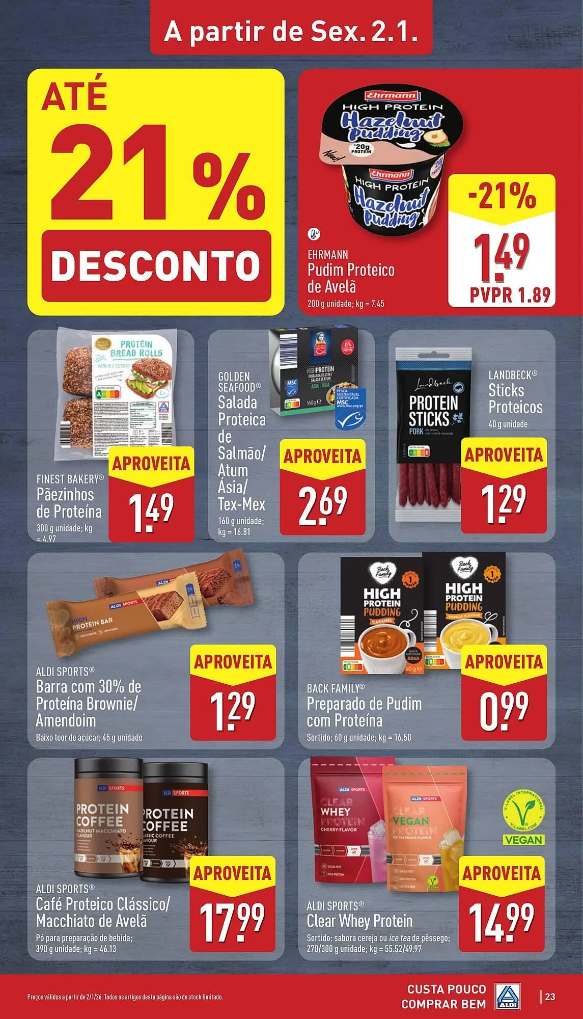 Folheto Folheto ALDI de 29 de dezembro até 4 de janeiro 2026 - Pagina 23