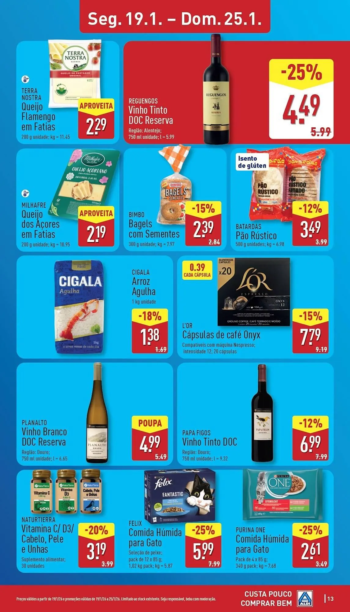 Folheto Folheto ALDI de 19 de janeiro até 25 de janeiro 2026 - Pagina 13