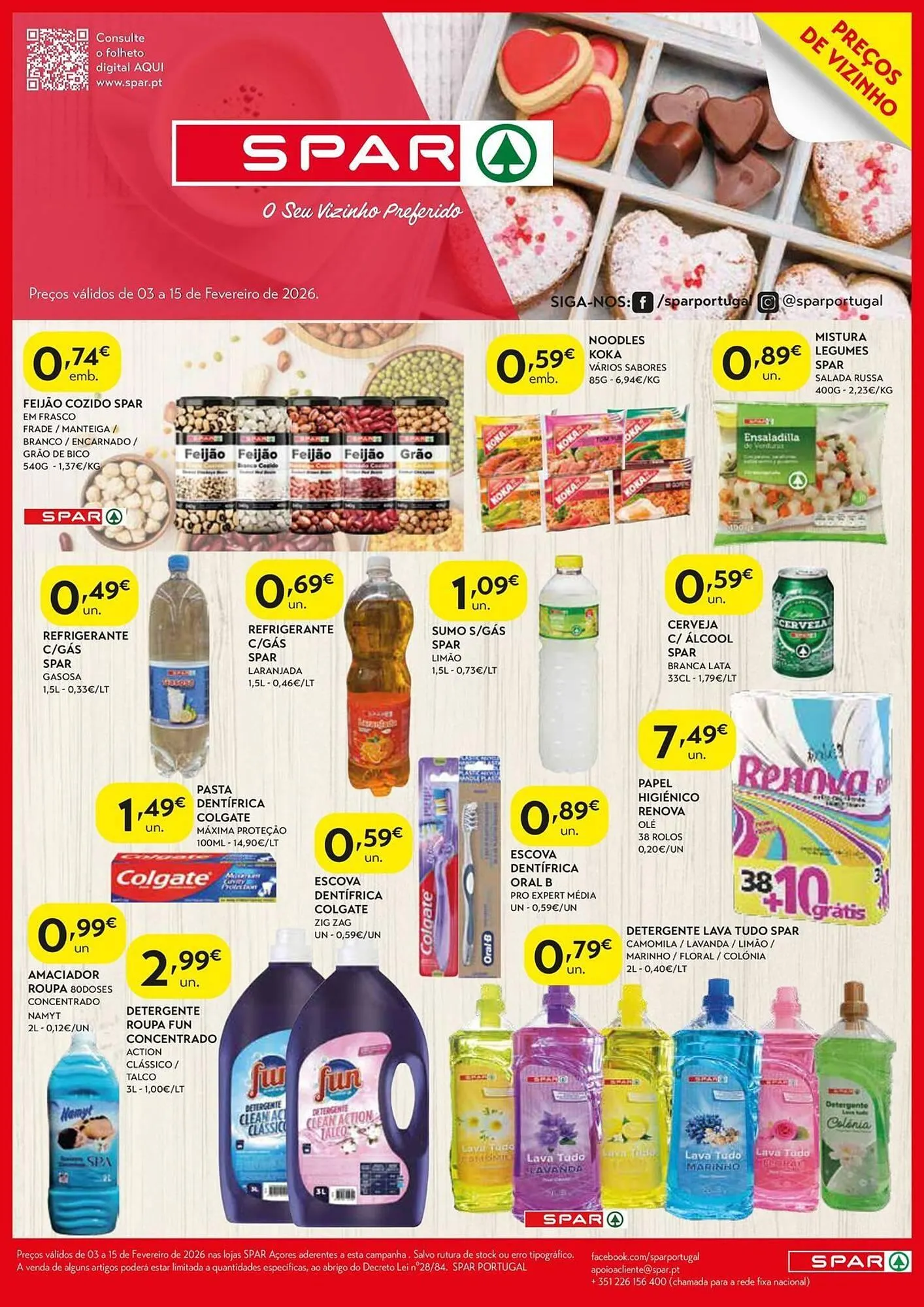 Folheto Folheto Spar de 3 de fevereiro até 15 de fevereiro 2026 - Pagina 2