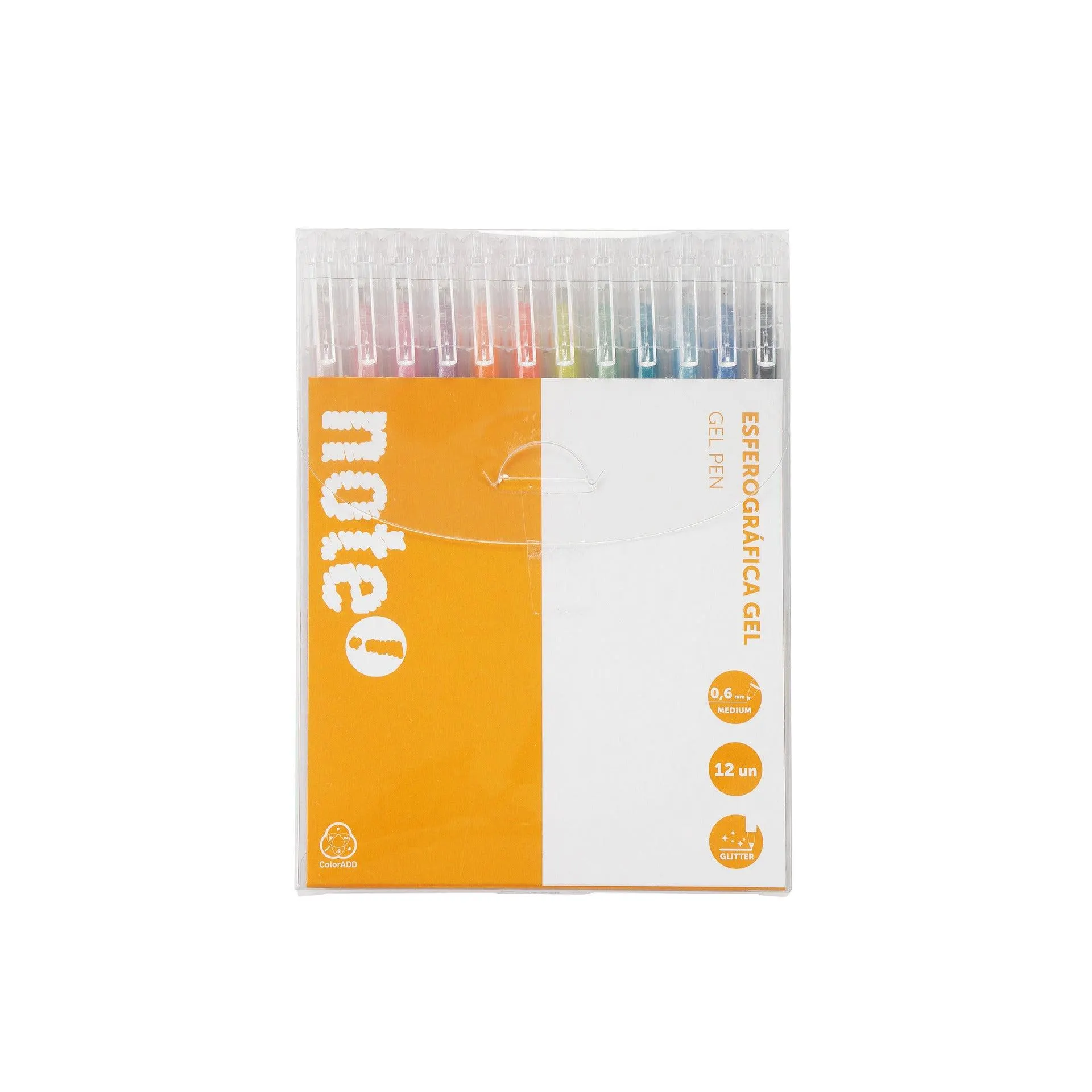 Esferográfica Tinta Gel 0.6mm 12 Unidades (artigo sortido)