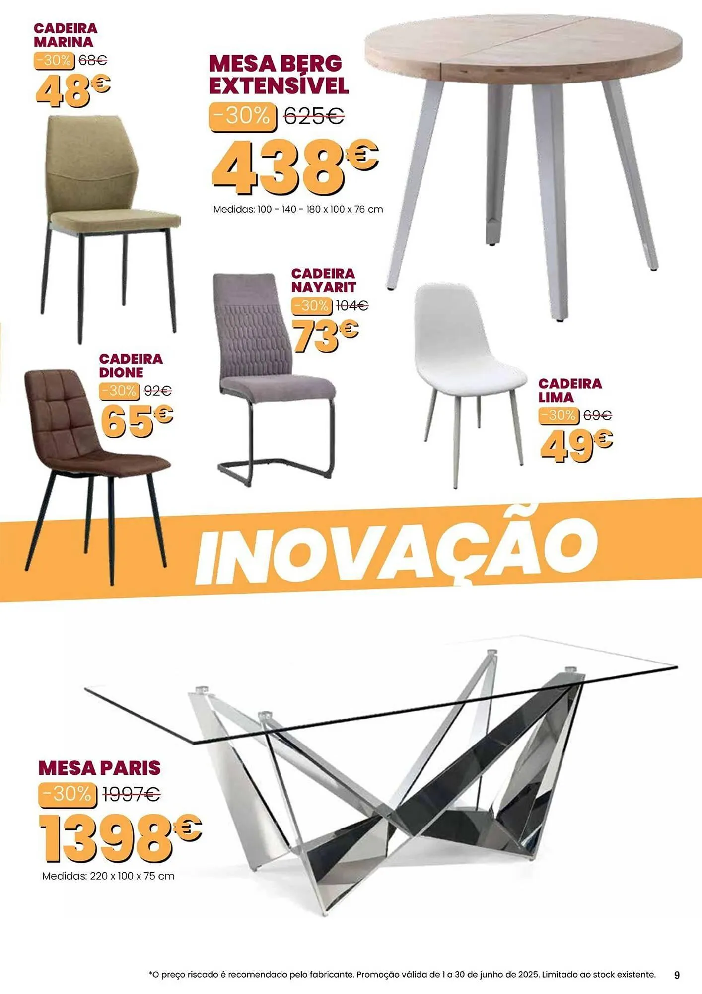 Folheto Folheto Hiper Centro do Móvel de 3 de junho até 30 de junho 2025 - Pagina 9