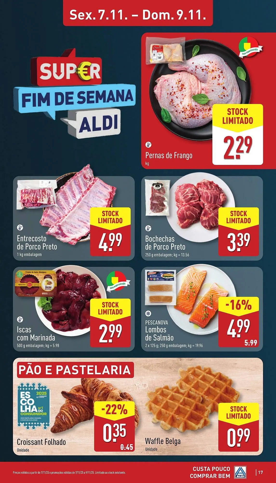 Folheto Folheto ALDI de 3 de novembro até 9 de novembro 2025 - Pagina 17