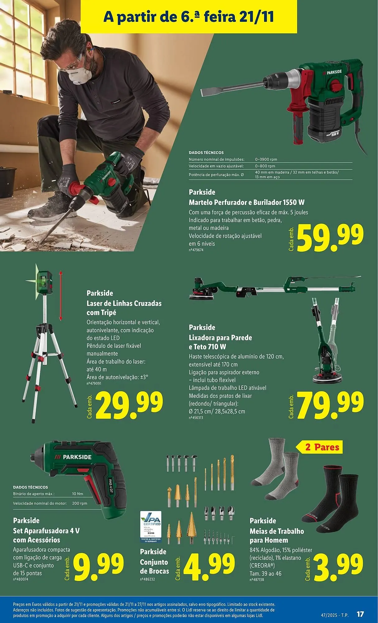 Folheto Folheto Lidl de 17 de novembro até 23 de novembro 2025 - Pagina 17