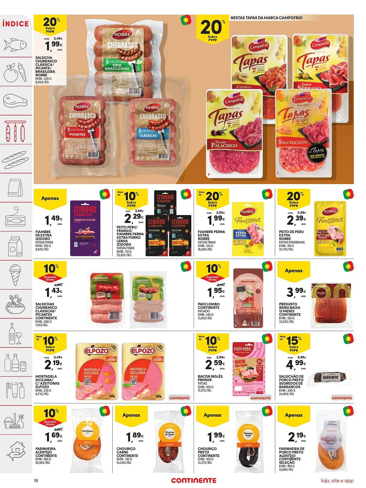 Folheto folheto Continente de 2 de setembro até 8 de setembro 2025 - Pagina 16