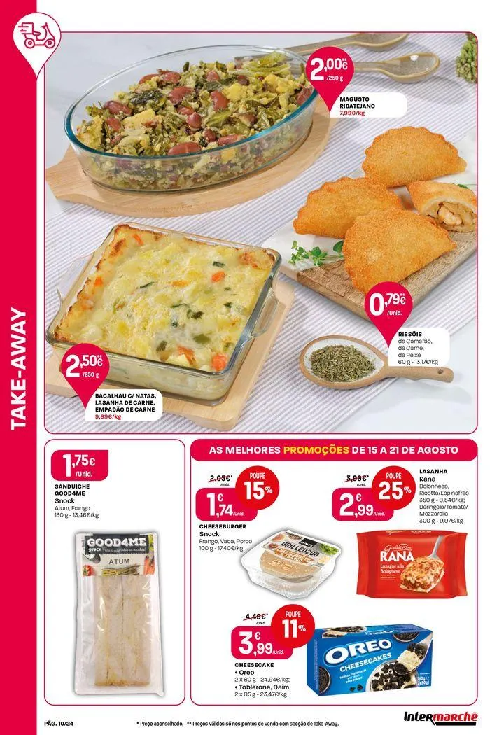Folheto Folheto Super e Contact de 15 de agosto até 21 de agosto 2024 - Pagina 10