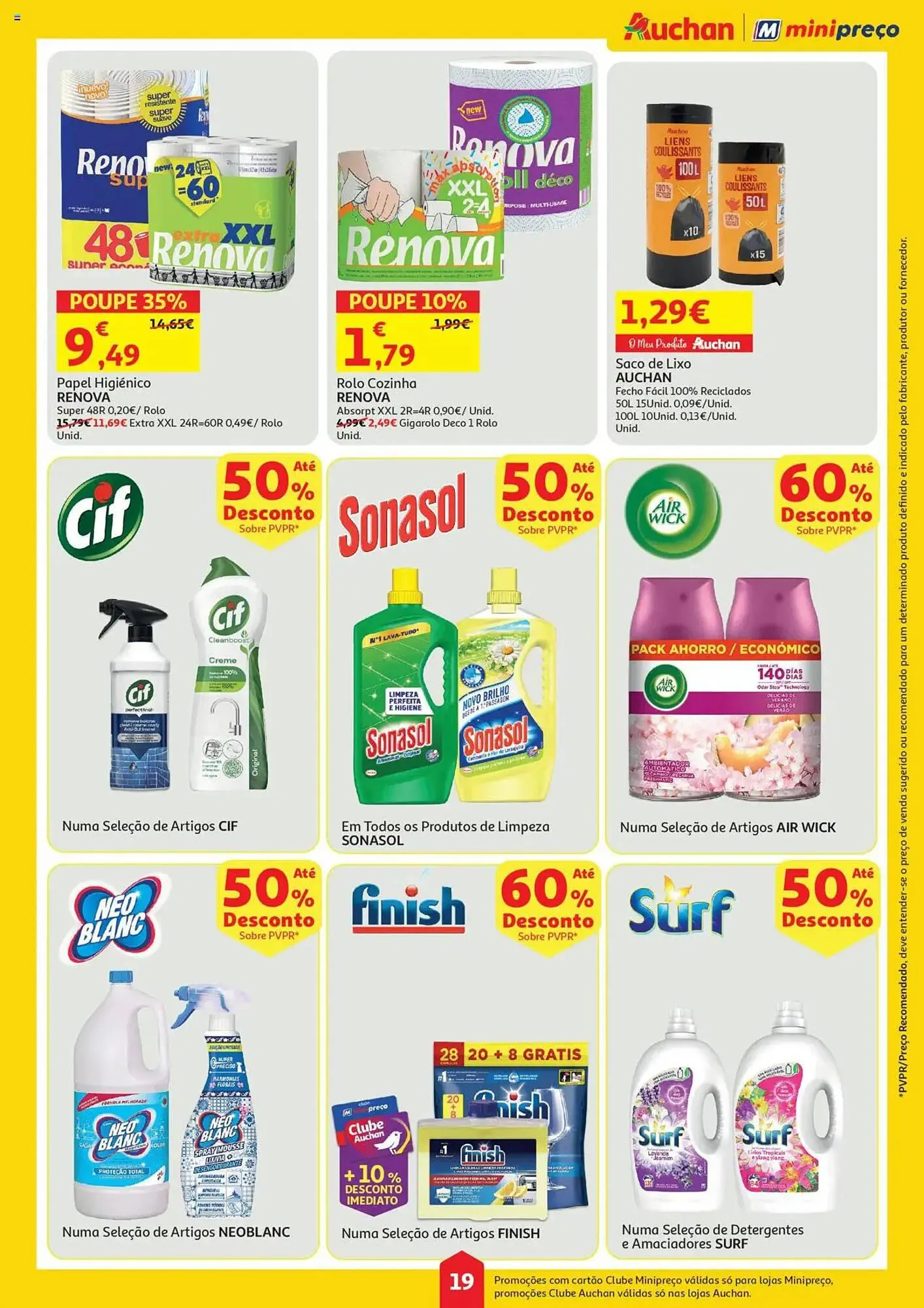 Folheto Folheto Auchan de 10 de julho até 17 de julho 2025 - Pagina 19