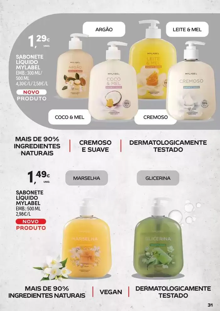 Folheto Novidades de que toda a gente gosta. de 29 de janeiro até 2 de março 2025 - Pagina 31