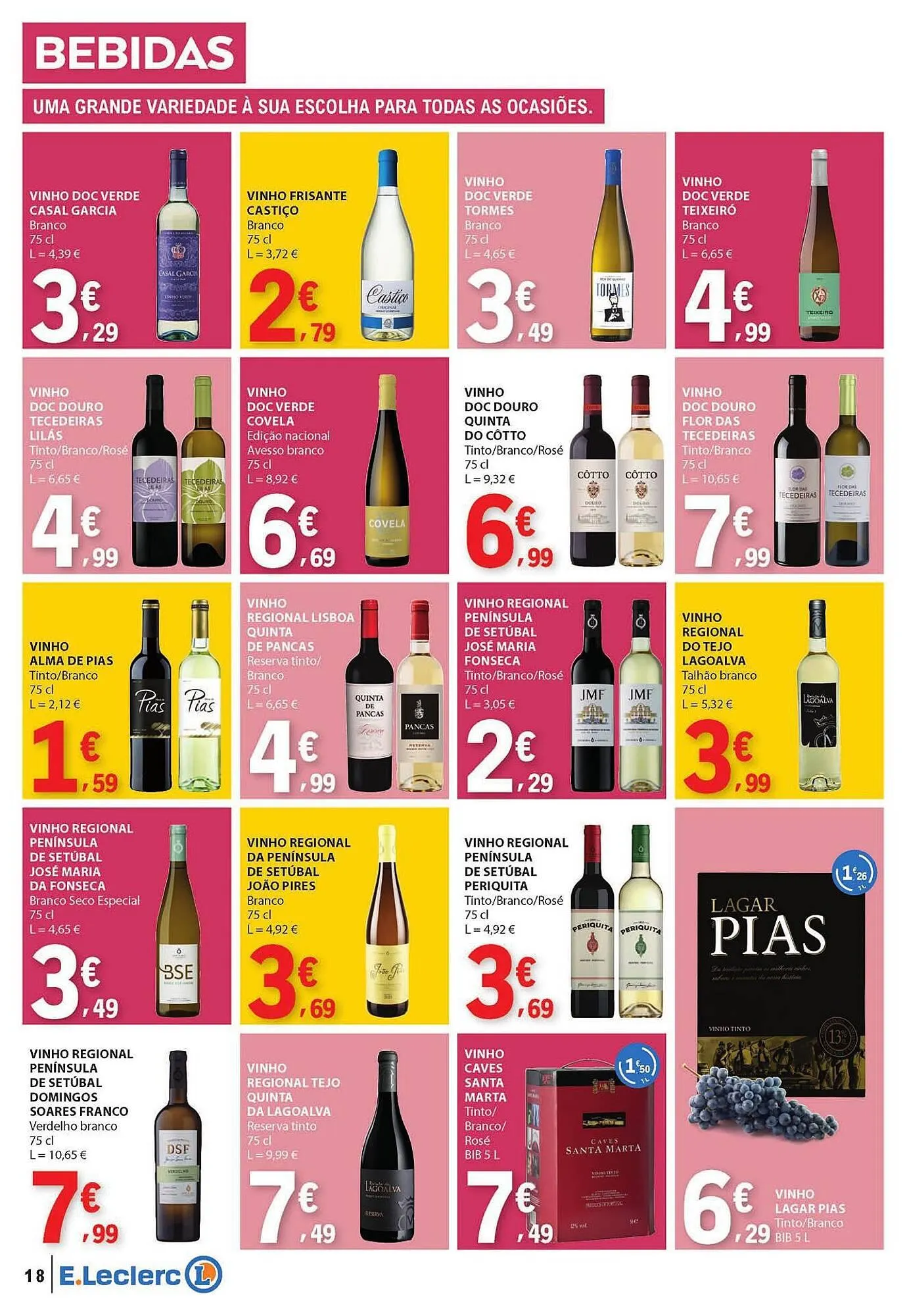 Folheto Folheto E.Leclerc de 5 de junho até 11 de junho 2025 - Pagina 18