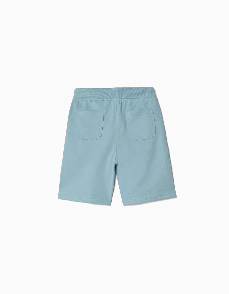 Calções de Felpa, Menino, Azul