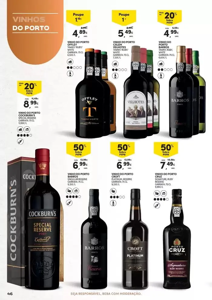 Folheto Queijos, Enchidos e Vinhos de 21 de janeiro até 9 de fevereiro 2025 - Pagina 46