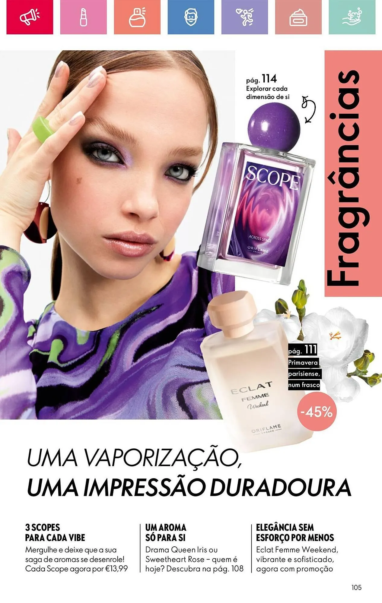 Folheto Folheto Oriflame de 4 de maio até 24 de maio 2025 - Pagina 105