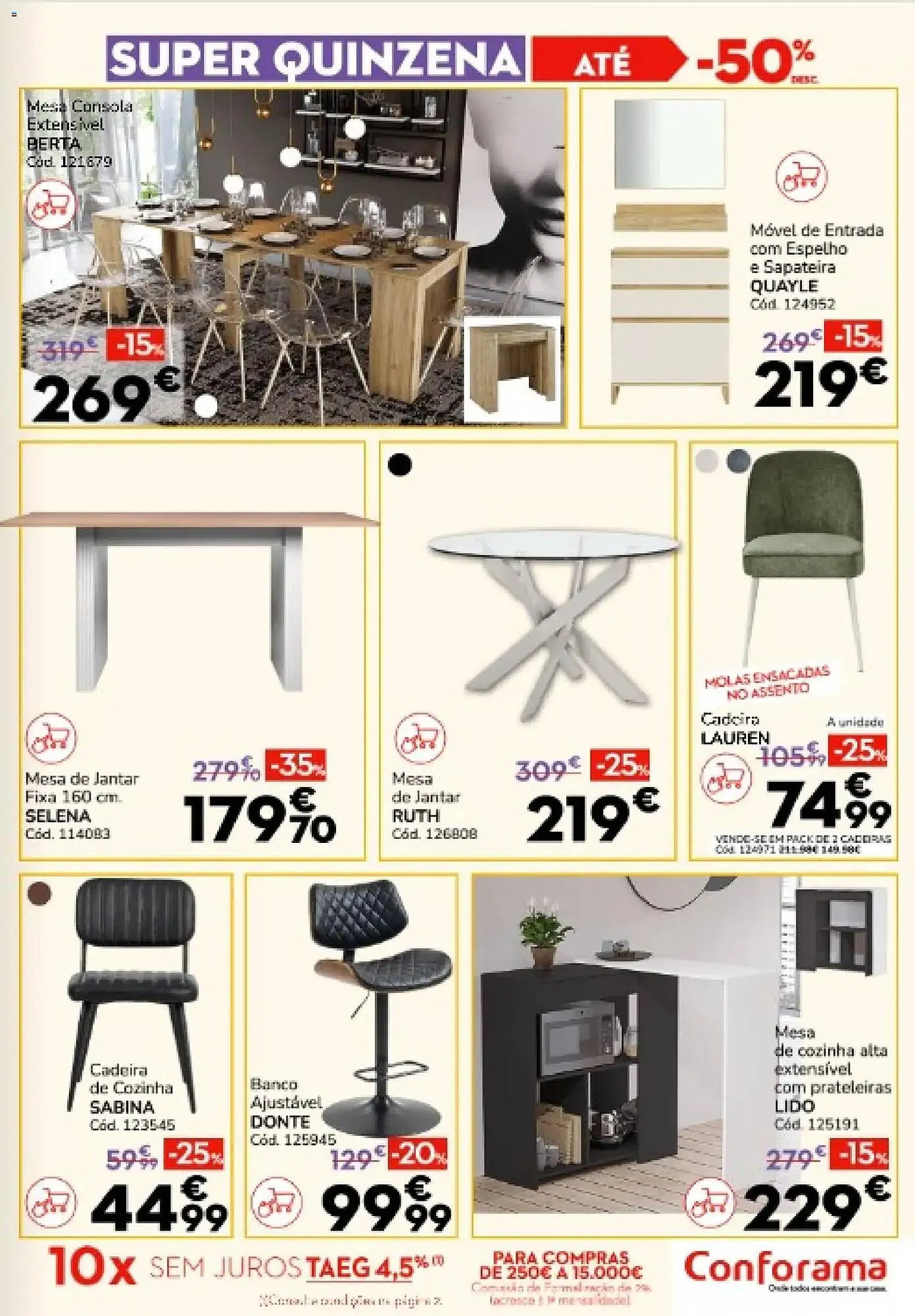 Folheto Folheto Conforama de 18 de dezembro até 1 de janeiro 2026 - Pagina 5