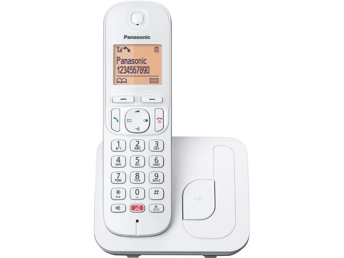 Telefone Fixo PANASONIC TGC250SPW Branco
