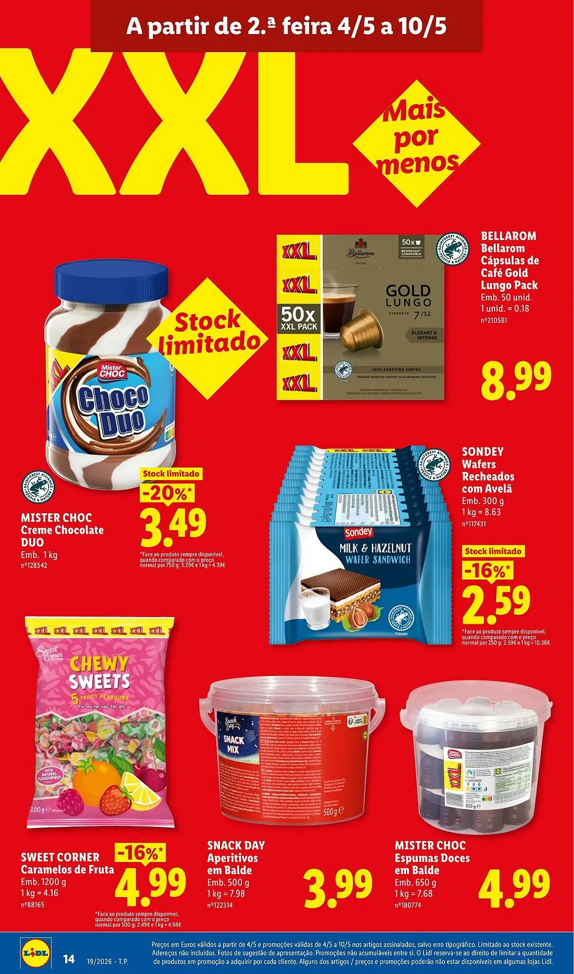 Folheto Folheto Lidl de 4 de maio até 10 de maio 2026 - Pagina 14
